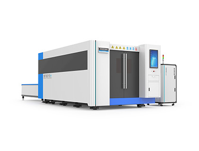 Full cover fiber laser cutter